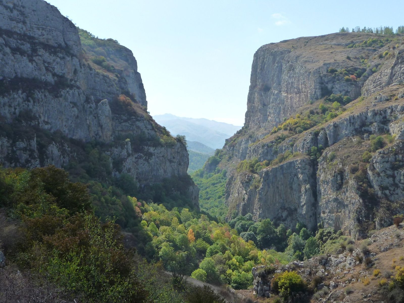 Каньон реки Каркар в Карабахе